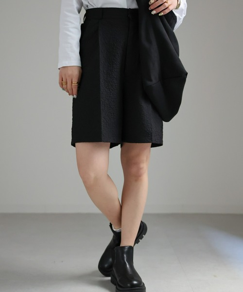 sakishimatokyo（サキシマトーキョー）の「ジャガードショートパンツ（その他パンツ・レディース・ブラック/アイボリー・FREE）」の22枚目の写真