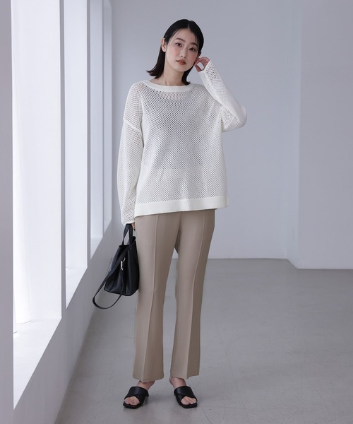 LAKOLE（ラコレ）の「2WAY横型トートバッグ / 190296（ショルダーバッグ・レディース・ライトブルー/ブラック/グレイッシュベージュ・FREE）」の21枚目の写真