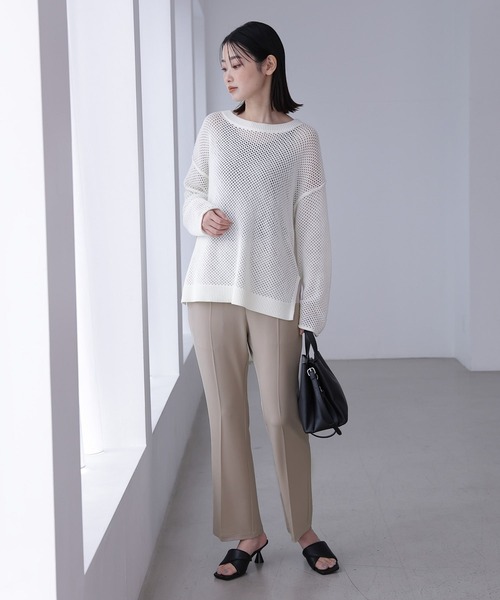 LAKOLE（ラコレ）の「2WAY横型トートバッグ / 190296（ショルダーバッグ・レディース・ライトブルー/ブラック/グレイッシュベージュ・FREE）」の18枚目の写真