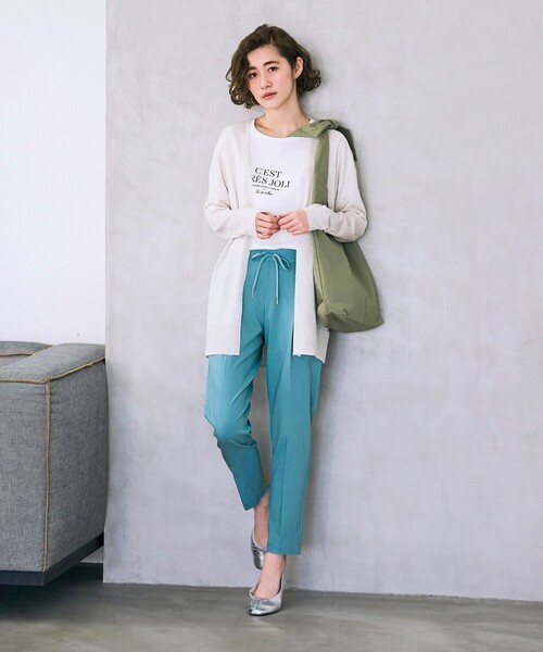 grove（グローブ）の「◆キレイもアクティブも叶える！キレクティブパンツ（その他パンツ・レディース・カーキ/チャコールグレー/ライトブルー・02/03/04/01/05）」の15枚目の写真