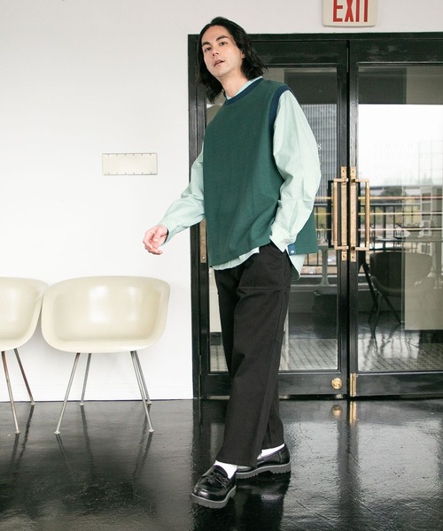 niko and...（ニコアンド）の「オックスアソートストライプシャツ（シャツ/ブラウス・メンズ・その他1/その他2/その他3・MEDIUM/LARGE）」の8枚目の写真