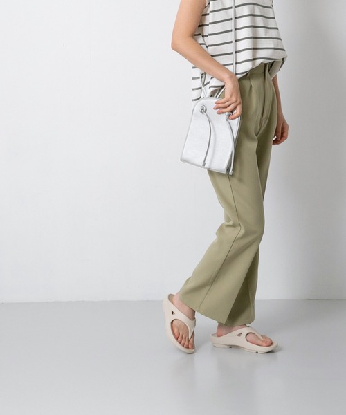 welleg（ウェレッグ）の「EVA トングサンダル（サンダル・レディース・アイボリー/ブラック/ライトグリーン/グレー・L/M）」の11枚目の写真