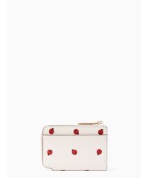 【希少】 ケイトスペード　キーケース　てんとう虫　ホワイト×レッド Amazon | [ケイトスペード KATE SPADE] レディース 二つ折り財布
