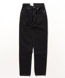 Nudie Jeans（ヌーディージーンズ）の「Breezy Britt / Black Worn （レングス30） ブリージーブリット ストレートジーンズ（デニムパンツ）」