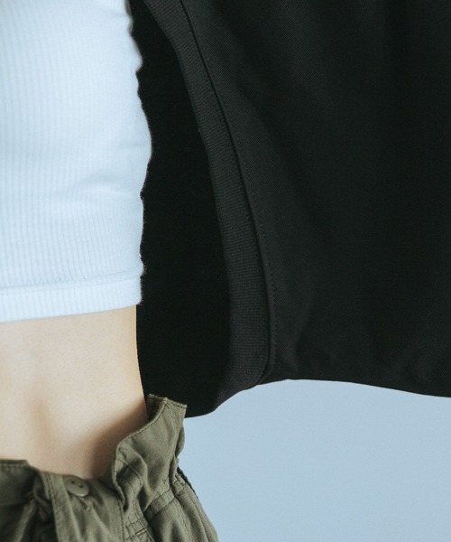 PAGEBOY（ページボーイ）の「ネックストラップカットボレロ（Tシャツ/カットソー・レディース・ブラック/オフホワイト/アクア・FREE）」の22枚目の写真