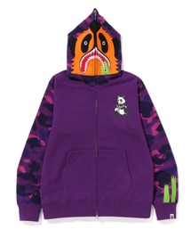 A BATHING APE（アベイシングエイプ）の「COLOR CAMO PANDA FULL ZIP HOODIE M（パーカー）」