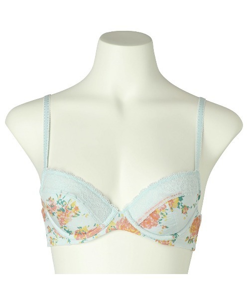 キッドブルー -ベンベルグピオニアガーデン -3/4カップワイヤーブラジャー -KIUA145 -kidblue