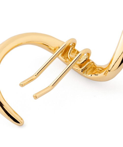 ANEMONE（アネモネ）の「カーブメタルラインポニーフック（ヘアゴム・レディース・ゴールド/シルバー・FREE）」の6枚目の写真