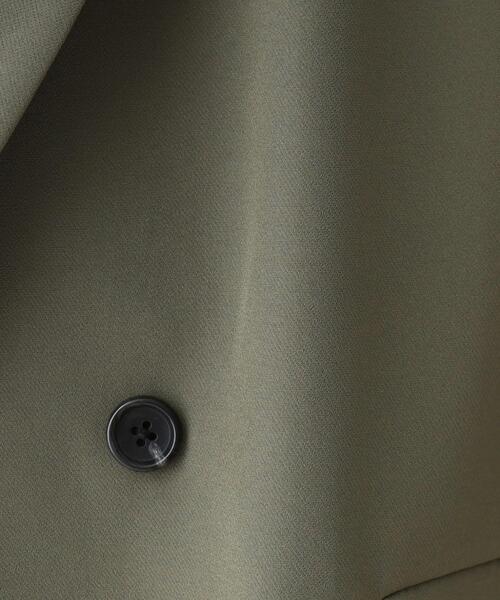 tk.TAKEO KIKUCHI(ティーケータケオキクチ)の「◆ヴィールマテリアル7分袖ジャケット(テーラードジャケット・メンズ・ナチュラル/ブラック/ダークグリーン・02/03)」の12枚目の写真