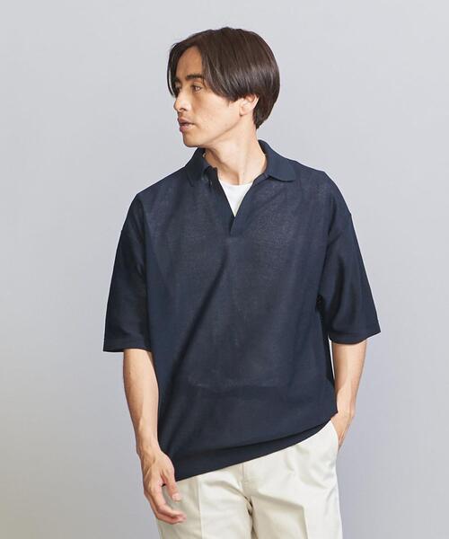 o*r様 DRIES VAN NOTEN ショートスリーブニット Adoon plain ポロシャツ 「新色追加」SKIPPER SHORT SLEEVE KNIT