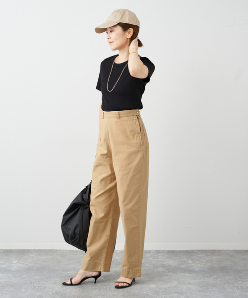 plage(プラージュ)の「【Healthy denim/ヘルシーデニム】別注 RANCH パンツ(その他パンツ・レディース・カーキ/ベージュ・26/25/24)」の3枚目の写真