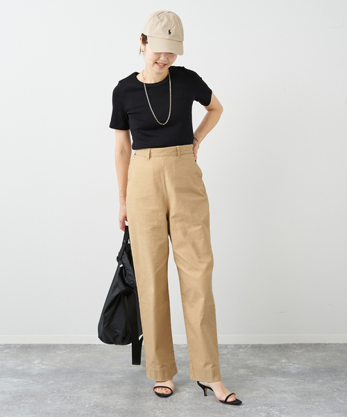 plage(プラージュ)の「【Healthy denim/ヘルシーデニム】別注 RANCH パンツ(その他パンツ・レディース・カーキ/ベージュ・26/25/24)」の18枚目の写真