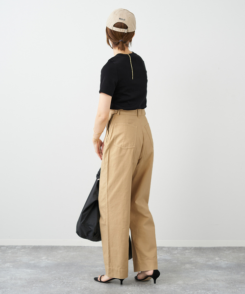 plage(プラージュ)の「【Healthy denim/ヘルシーデニム】別注 RANCH パンツ(その他パンツ・レディース・カーキ/ベージュ・26/25/24)」の4枚目の写真