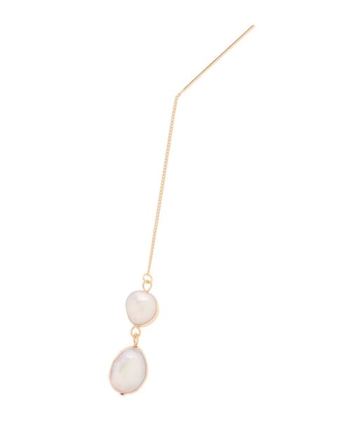 LAGUNAMOON(ラグナムーン)の「LADY淡水パールメタルスウィングピアス(ピアス(両耳用)・レディース・アイボリー・FREE)」の3枚目の写真