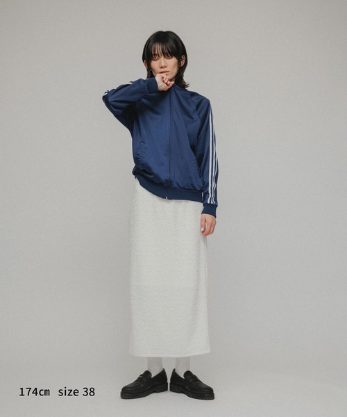 M TO R（ムウトアール）の「［SKIRT］MATELASSE JACQUARD SKIRT（スカート・レディース・ホワイト/ブラック・36/38）」の18枚目の写真