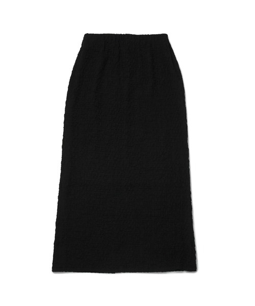 M TO R（ムウトアール）の「［SKIRT］MATELASSE JACQUARD SKIRT（スカート・レディース・ホワイト/ブラック・36/38）」の9枚目の写真