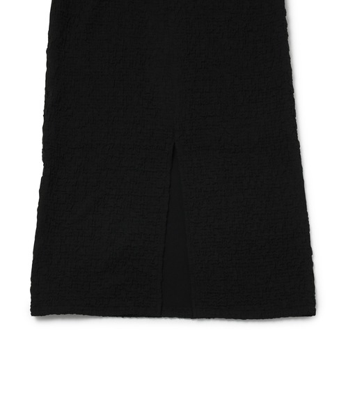 M TO R（ムウトアール）の「［SKIRT］MATELASSE JACQUARD SKIRT（スカート・レディース・ホワイト/ブラック・36/38）」の6枚目の写真