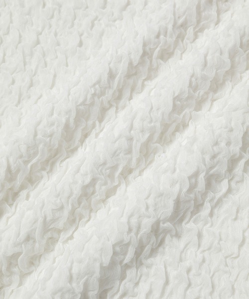 M TO R（ムウトアール）の「［SKIRT］MATELASSE JACQUARD SKIRT（スカート・レディース・ホワイト/ブラック・36/38）」の14枚目の写真