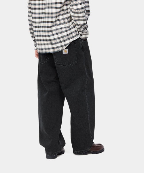 Carhartt WIP（カーハートダブリューアイピー）の「Carhartt WIP/カーハートダブリューアイピー ブランドンパンツ BRANDON PANT I031246（デニムパンツ・メンズ・ブラック/ワンウォッシュ・S/M/L）」の12枚目の写真