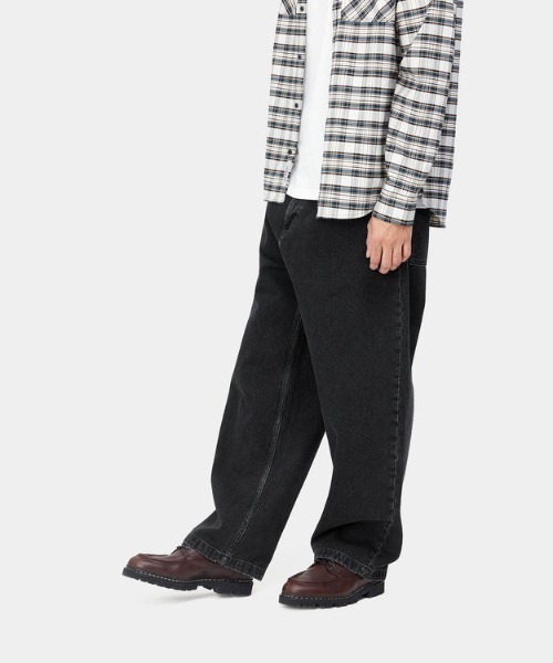 Carhartt WIP（カーハートダブリューアイピー）の「Carhartt WIP/カーハートダブリューアイピー ブランドンパンツ BRANDON PANT I031246（デニムパンツ・メンズ・ブラック/ワンウォッシュ・S/M/L）」の11枚目の写真
