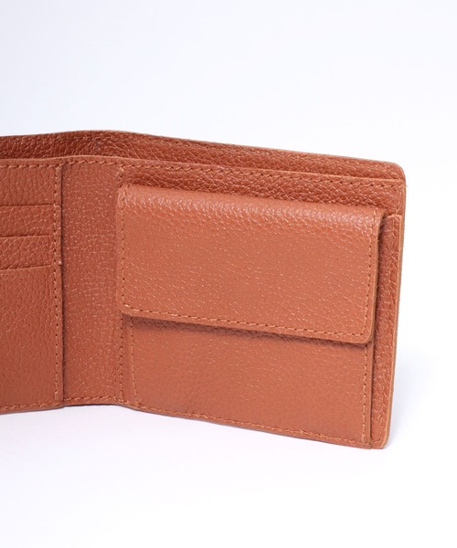 Levi's(リーバイス)の「Levi's/リーバイス 別注 ソフトシボ加工 リアルレザー 二つ折りウォレット 本革 箱付き(財布・メンズ・ベージュ/ダークブラウン/ブラック/ブラウン系その他/ブラック系その他/ブラック系その他2/ブラウン系その他2/ブラウン系その他3・FREE)」の10枚目の写真