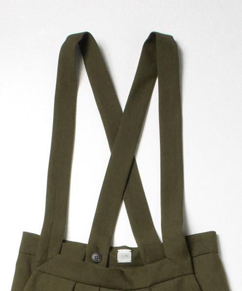 Demi-Luxe BEAMS（デミルクス ビームス）の「【Marisol11月号掲載】ELIN / ウールツイル ジャンプスーツ（その他パンツ・レディース・オリーブ・36/38）」の3枚目の写真