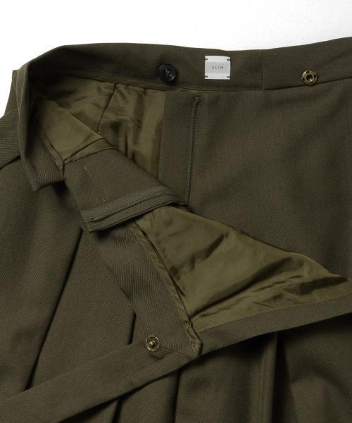 Demi-Luxe BEAMS（デミルクス ビームス）の「【Marisol11月号掲載】ELIN / ウールツイル ジャンプスーツ（その他パンツ・レディース・オリーブ・36/38）」の5枚目の写真