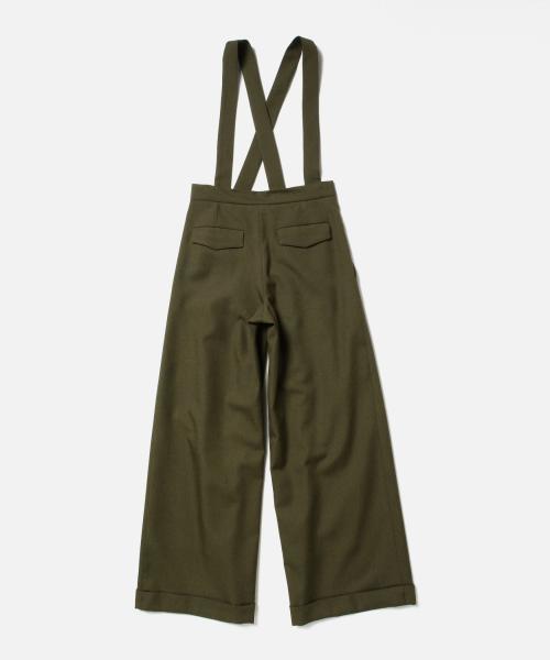 Demi-Luxe BEAMS（デミルクス ビームス）の「【Marisol11月号掲載】ELIN / ウールツイル ジャンプスーツ（その他パンツ・レディース・オリーブ・36/38）」の7枚目の写真