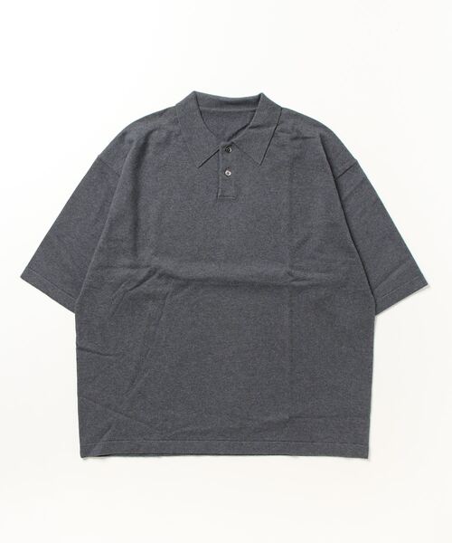 crepuscule/別注 S/S V NECK ZIP CARDIGAN