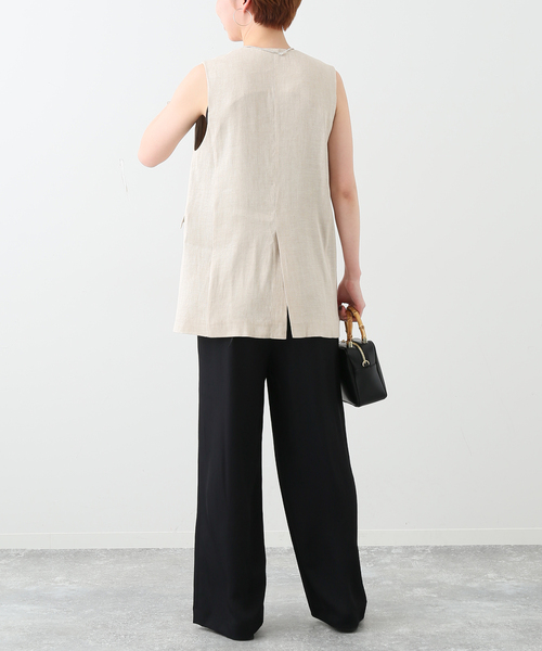 habiアセテートツイルオールインワン