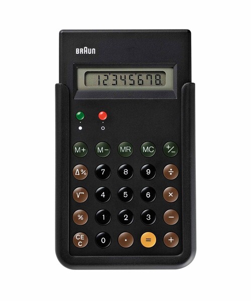 BRAUN / BNE001 Calculator 電卓（ステーショナリー）｜BRAUN（ブラウン）