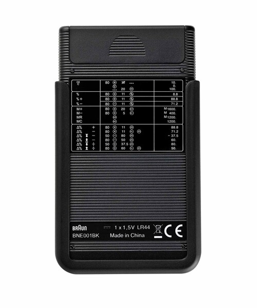 BRAUN / BNE001 Calculator 電卓（ステーショナリー）｜BRAUN（ブラウン）