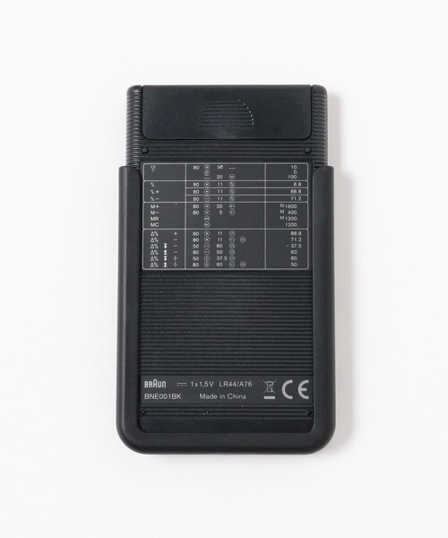 BRAUN / BNE001 Calculator 電卓（ステーショナリー）｜BRAUN（ブラウン）