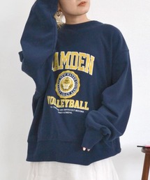 Ungrid | 【WEB限定】カレッジルーズスウェット(スウェット)