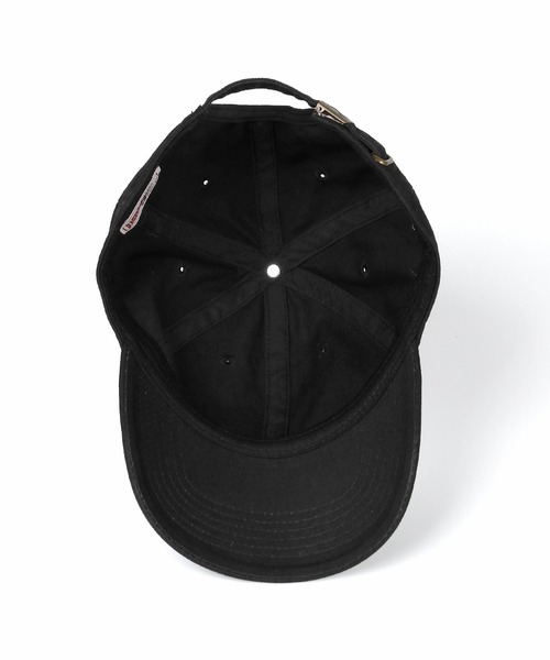 The DUFFER of ST.GEORGE（ザダファーオブセントジョージ）の「COTTON LOW CAP：コットンツイル ローキャップ ベースボールキャップ（キャップ・メンズ・ブラック/ブラウン/ホワイト・F）」の13枚目の写真