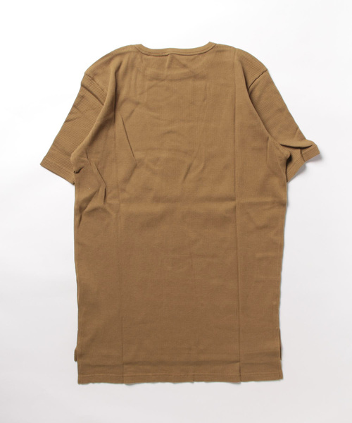 cuffne(カフネ)の「【Un】【it】【cuffne(カフネ)】ワッフルロングS/S Tee(Tシャツ/カットソー・レディース・ブラウン系その他/カーキ/ベージュ・M/L/XL)」の6枚目の写真