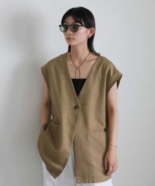 select MOCA（セレクトモカ）の「ウェリントンUVカットサングラス（サングラス・レディース・グリーン/ブラウン/ブラック・FREE）」の11枚目の写真