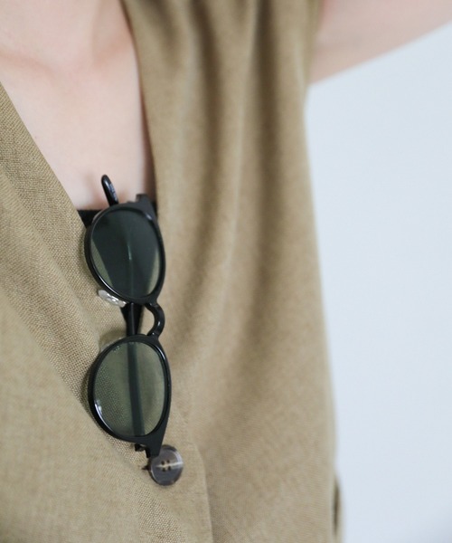 select MOCA（セレクトモカ）の「ウェリントンUVカットサングラス（サングラス・レディース・グリーン/ブラウン/ブラック・FREE）」の16枚目の写真