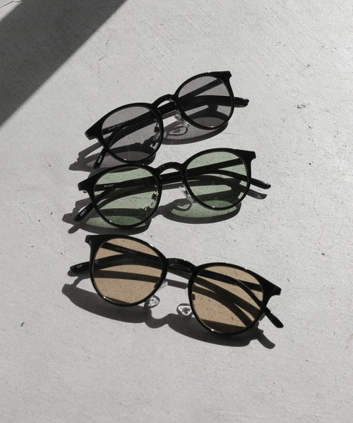 select MOCA（セレクトモカ）の「ウェリントンUVカットサングラス（サングラス・レディース・グリーン/ブラウン/ブラック・FREE）」の15枚目の写真