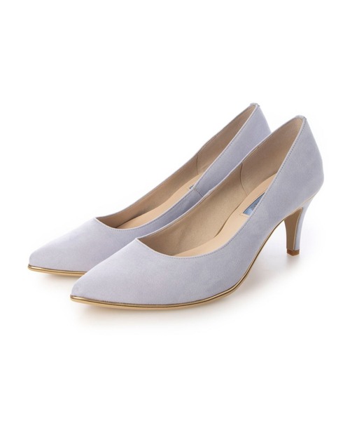 Launa lea（ラウナレア）の「【定番人気】[Launa lea rich]ゴールドラインパンプス(80001E)（パンプス・レディース・ゴールド/ピンク系その他/ブラック系その他/シルバー/ピンク/ライトブルー/ブルー系その他/ベビーピンク/グレイッシュブルー/グレー系その他/ピンク系その他2/ミント/ラベンダー・24.5㎝/24.0cm/23.5cm/23.0cm/22.5cm/22.0cm/25.5cm/25.0cm/21.5㎝/21.5cm/24.5cm）」の5枚目の写真