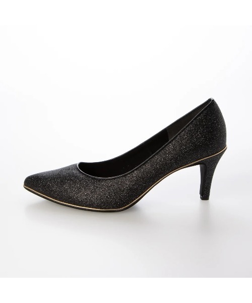 Launa lea（ラウナレア）の「【定番人気】[Launa lea rich]ゴールドラインパンプス(80001E)（パンプス・レディース・ゴールド/ピンク系その他/ブラック系その他/シルバー/ピンク/ライトブルー/ブルー系その他/ベビーピンク/グレイッシュブルー/グレー系その他/ピンク系その他2/ミント/ラベンダー・24.5㎝/24.0cm/23.5cm/23.0cm/22.5cm/22.0cm/25.5cm/25.0cm/21.5㎝/21.5cm/24.5cm）」の18枚目の写真