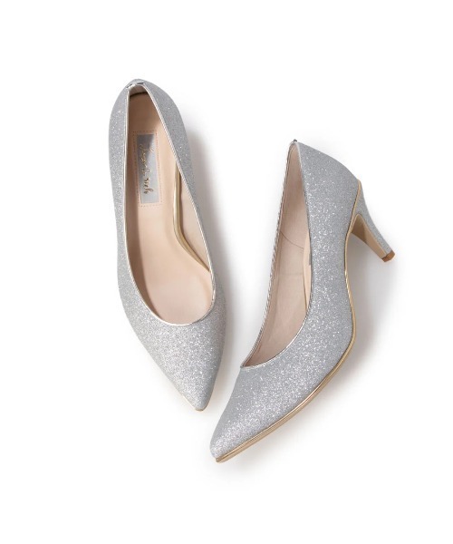 Launa lea（ラウナレア）の「【定番人気】[Launa lea rich]ゴールドラインパンプス(80001E)（パンプス・レディース・ゴールド/ピンク系その他/ブラック系その他/シルバー/ピンク/ライトブルー/ブルー系その他/ベビーピンク/グレイッシュブルー/グレー系その他/ピンク系その他2/ミント/ラベンダー・24.5㎝/24.0cm/23.5cm/23.0cm/22.5cm/22.0cm/25.5cm/25.0cm/21.5㎝/21.5cm/24.5cm）」の17枚目の写真