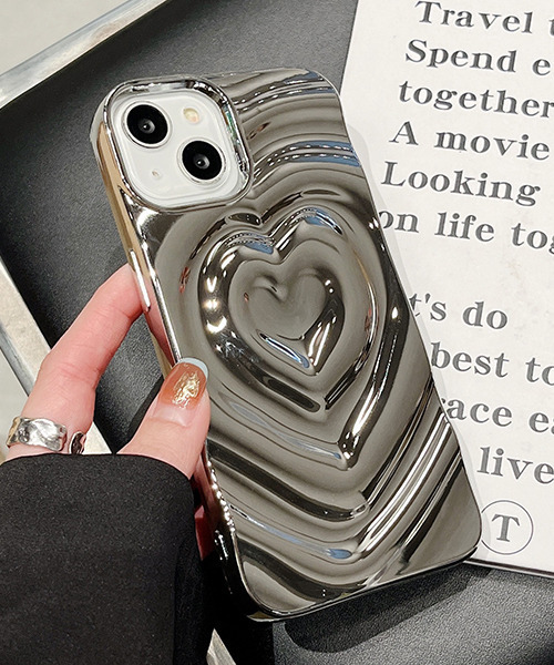 クリスタル装飾 シルバー iPhoneケース クリスタル装飾 シルバー iPhoneケース シルバーフチシンプルクリア