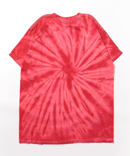 BROTHER MERLE(ブラザー マール)の「Betty 2.0 SPIDER-DYE S/S T-SHIRTS/BROTHER MERLE(ブラザーマール)半袖Tシャツ(Tシャツ/カットソー・メンズ・シルバーグレー/レッド・MEDIUM/LARGE/X-LARGE)」の3枚目の写真