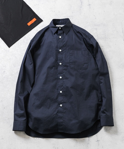 URBAN RESEARCH ROSSO MEN(アーバンリサーチロッソメン)の「『XXLサイズあり』ハイパフォーマンスブロードレギュラーシャツ(シャツ/ブラウス・メンズ・ライトブルー/シルバー/ネイビー/ホワイト/ブラック/カーキ/チェック/ホワイト系その他/ブラック系その他/ブルー系その他/ストライプ/レッド系その他・MEDIUM/LARGE/X-LARGE/SMALL/XX-LARGE)」の8枚目の写真
