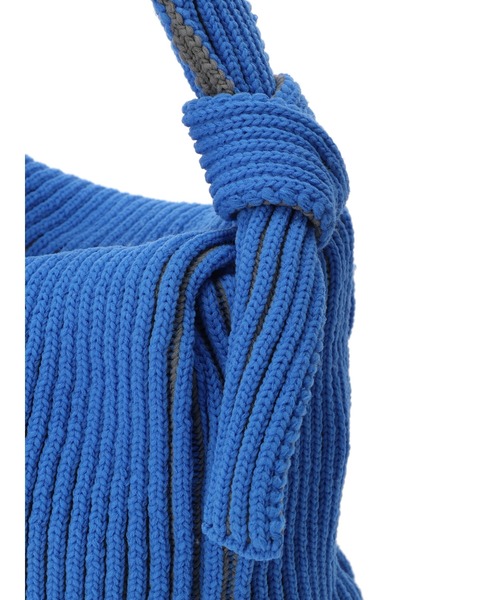 earth music&ecology(アースミュージックアンドエコロジー)の「ツートンリブワンショルバッグ(ショルダーバッグ・レディース・ブラック/イエロー/ブルー・FREE)」の8枚目の写真