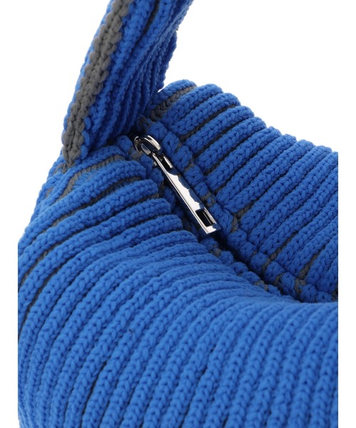 earth music&ecology(アースミュージックアンドエコロジー)の「ツートンリブワンショルバッグ(ショルダーバッグ・レディース・ブラック/イエロー/ブルー・FREE)」の9枚目の写真