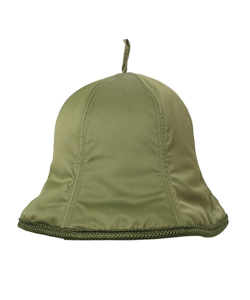 14+(イチヨンプラス)の「ナイロンサウナハット 高断熱(3Mシンサレート使用)・深めタイプ 袋付き(ハット・レディース・カーキ/アイボリー/ブラック/ピンク/ライトブルー/グレー・MEDIUM)」の13枚目の写真