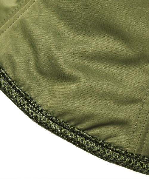 14+(イチヨンプラス)の「ナイロンサウナハット 高断熱(3Mシンサレート使用)・深めタイプ 袋付き(ハット・レディース・カーキ/アイボリー/ブラック/ピンク/ライトブルー/グレー・MEDIUM)」の17枚目の写真