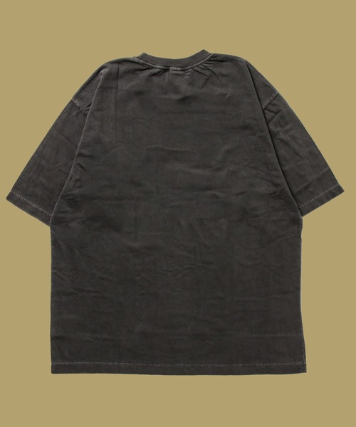 CALIFORNIA OUTFITTERS(カリフォルニア アウトフィッターズ)の「1-7B10 後染め ピグメント ワイド Tシャツ(Tシャツ/カットソー・メンズ・ブラック/ベージュ/グリーン/ブラウン/オレンジ/ブルー/レッド/アイボリー・FREE)」の9枚目の写真